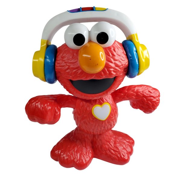 Sesame Street Lets Dance Elmo 12in Elmo Toy Sings and Dances 2017 Works Great - Picture 11 of 12